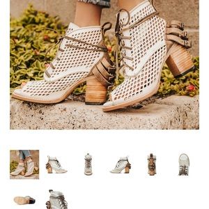 Freebird Benni Booties. Size 6.